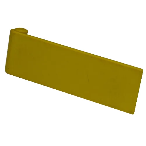 Duplo Door 1 x 4 x 1 with Yellow POLICE Print [522]