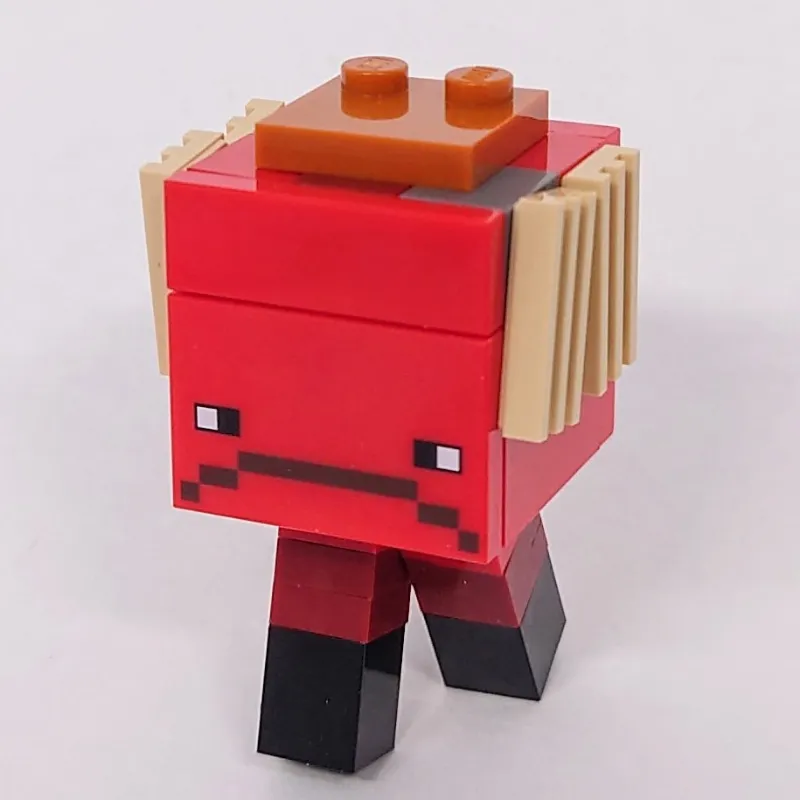 Strider, Black Jumper Plates, Dark Red 1x3 Plate