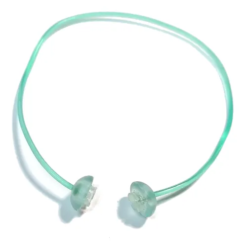Clikits Cord, Jelly String, 240mm, Trans-Very Light Blue Caps