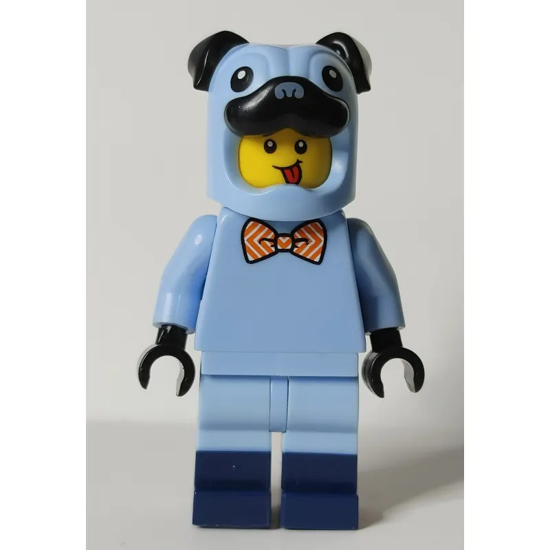 Pug Costume - Bright Light Blue