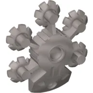 Large Figure Shield 5 x 5 with Gear Tips