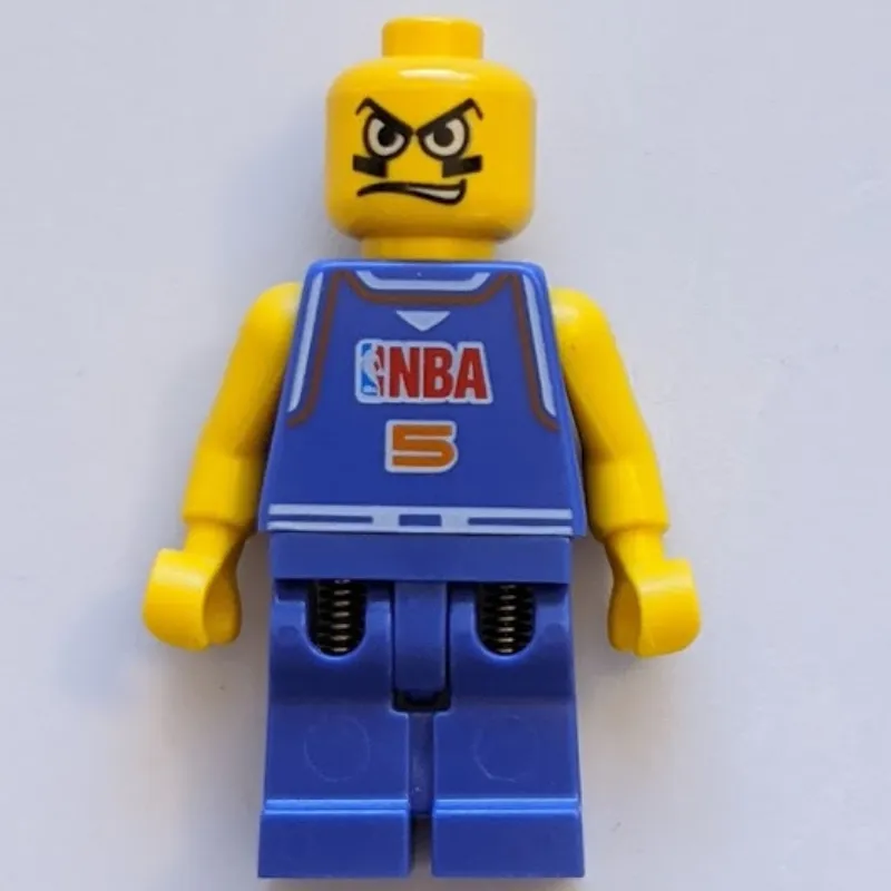 Basketball Player, Violet Torso, violet Legs 5