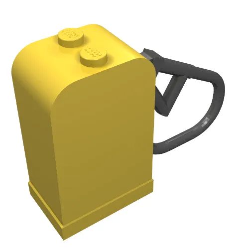 Fabuland, Equipment Fuel / Petrol Pump with Black Hose [Complete Assembly]