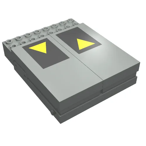 Control Unit, Train 12V, 8 x 10 with Train Decoupler print