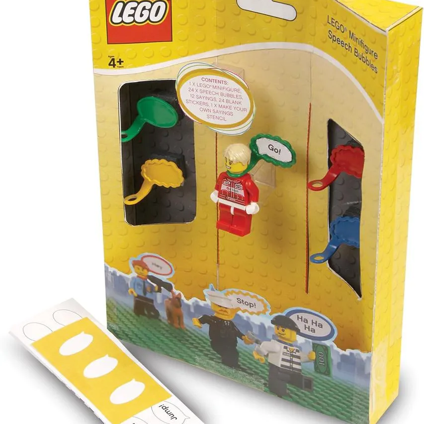 Minifigure Speech Bubbles