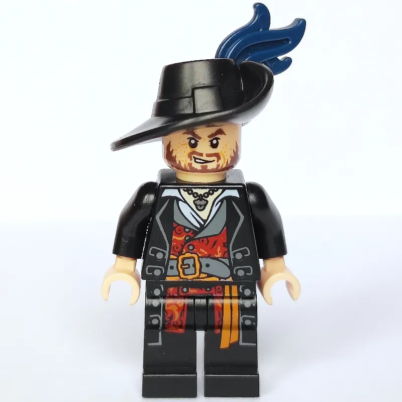 Hector Barbossa with Plume - 3626c Head