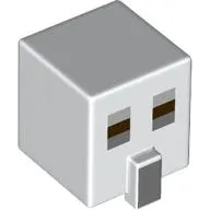Minifig Head Special, Cube with Nose and Skeleton Face Print