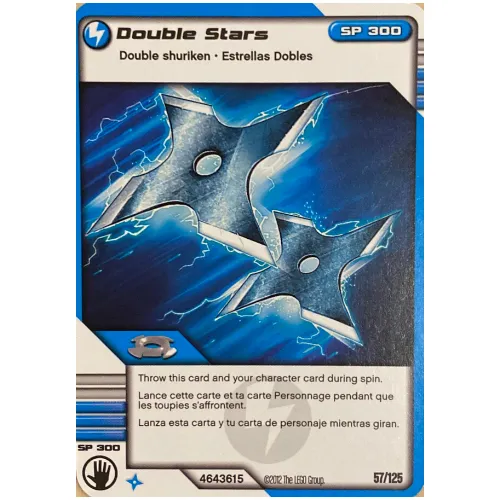 Trading Card, Ninjago Deck #2: 57 - Double Stars - North American Version