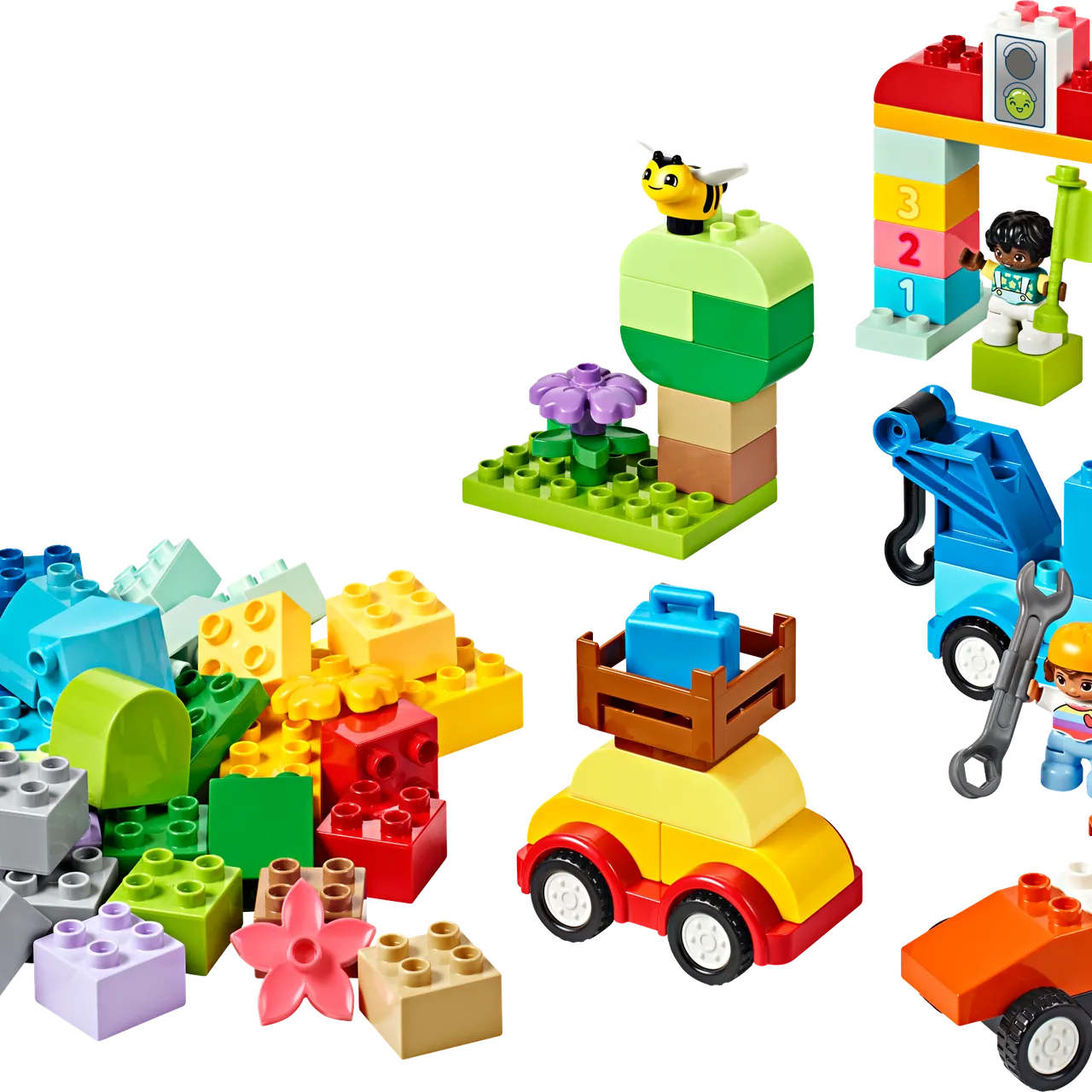 Cars and Trucks Brick Box