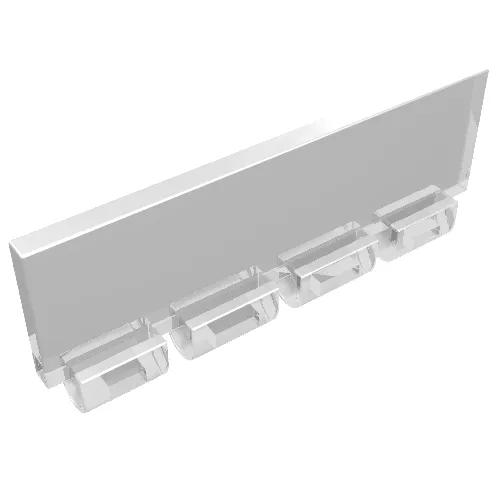 Windscreen 1 x 4 x 1 1/3 with Bottom Hinge