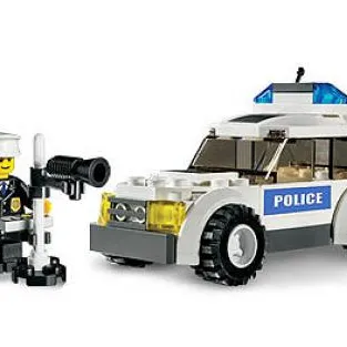 Police Car (Blue Sticker Version)