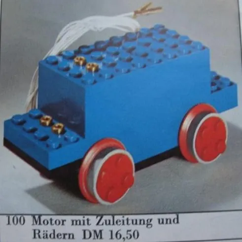 4.5V Motor with Wheels (Large Version)