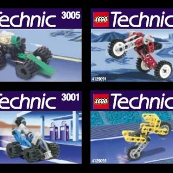 Kabaya Technic Vehicle 4-Pack