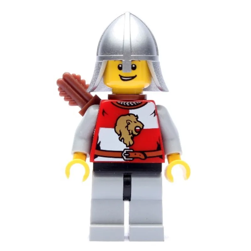 Lion Knight, Archer, Helmet, Quiver