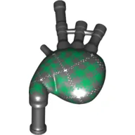 Musical Instrument Bagpipes with Green and White Tartan Print