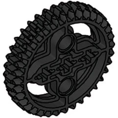 36-Tooth Double Conical Wheels (Pack of 25)