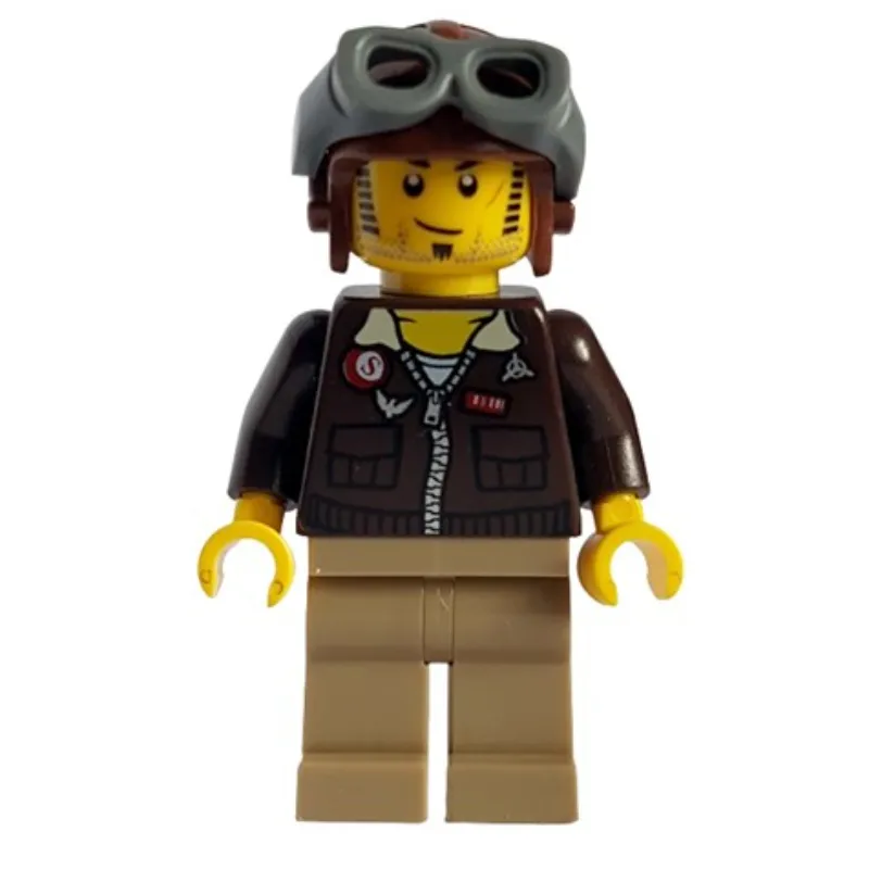 Jake Raines in Hat with Goggles