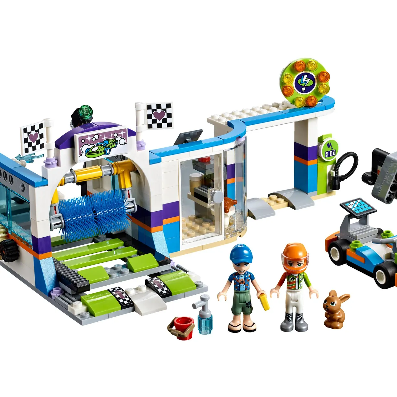 Spinning Brushes Car Wash