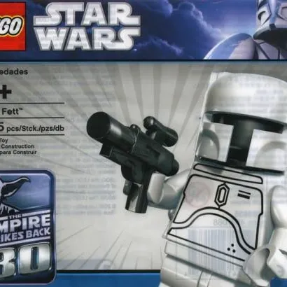 White Boba Fett Figure