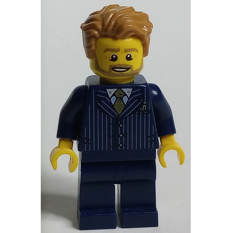 Dark Blue Torso, Suit, Dark Blue Legs, Medium Nougat Hair