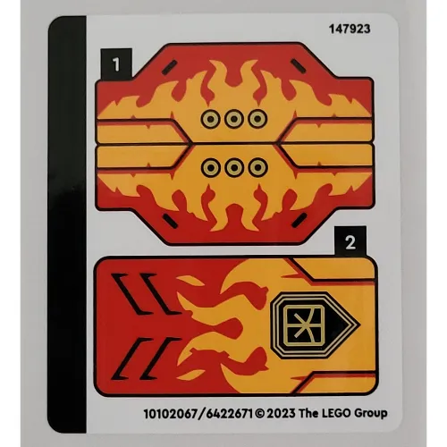 Sticker Sheet for Set 71780-1