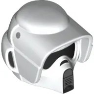 Helmet Scout Trooper, Dual Molded with Black and Light Gray Markings Print