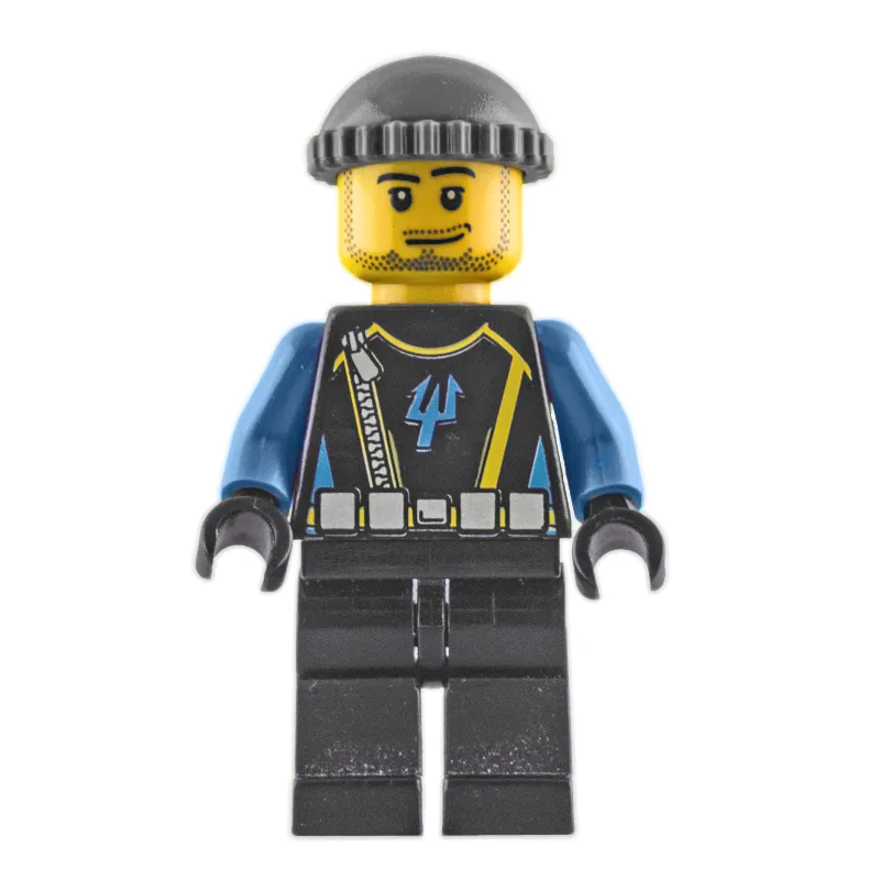 Aquaraider Diver 5 with Dark Bluish Gray Hat