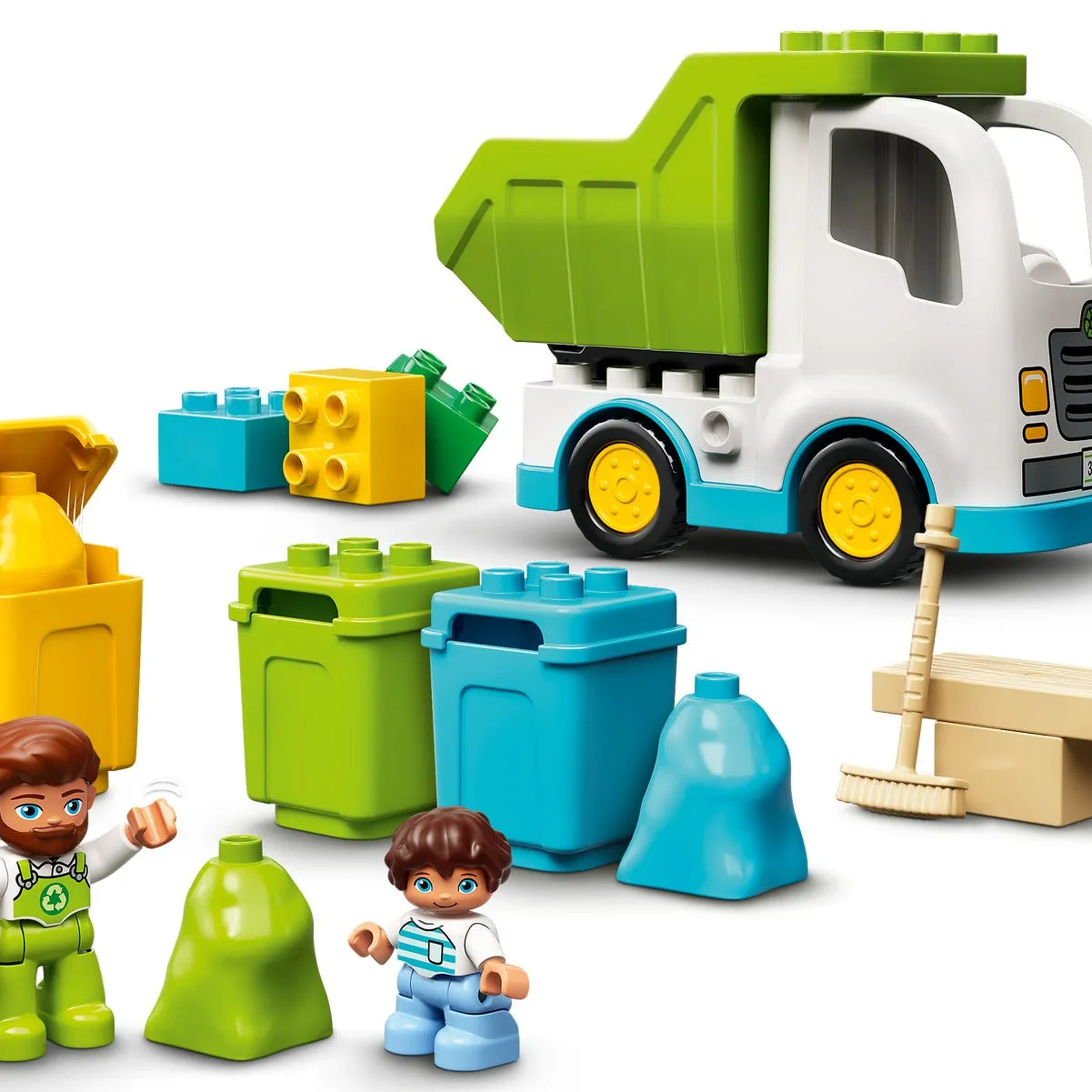 Garbage Truck and Recycling