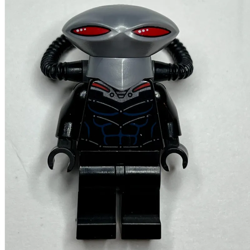 Black Manta (David Hyde) with Flat Silver Helmet