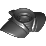 Minifig Neckwear Armor Shoulder Pads Rounded with Neck Protection and Clip on Back [Plain]