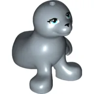 Animal, Seal / Sea Lion with Medium Azure Eyes Print