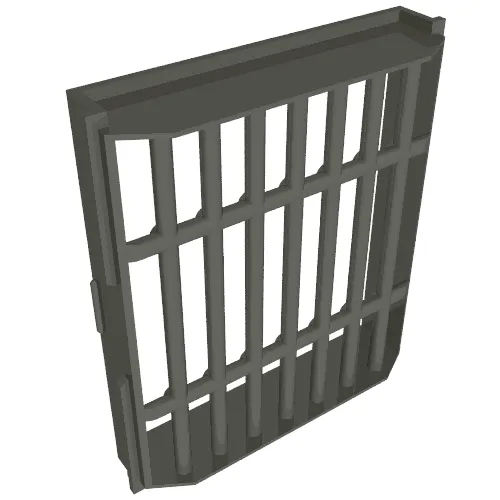 Bar 8 x 8 x 2 Sliding Grill