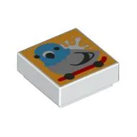 FLAT TILE 1X1, NO. 285