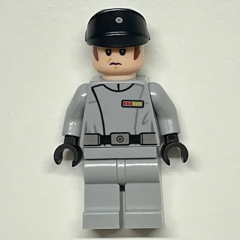 Imperial Officer, Light Bluish Gray Uniform, Black Hat