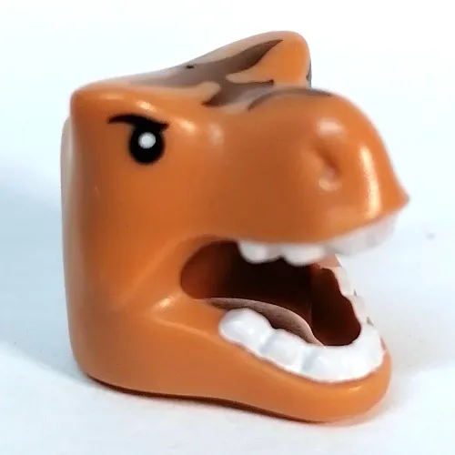 Costume / Mask, T-Rex with Reddish Brown Markings print