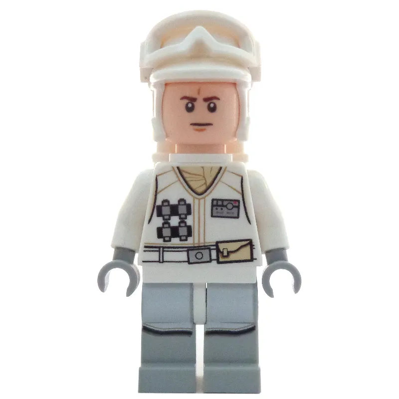 Rebel Trooper in Hoth Uniform, White Hat, White Jacket