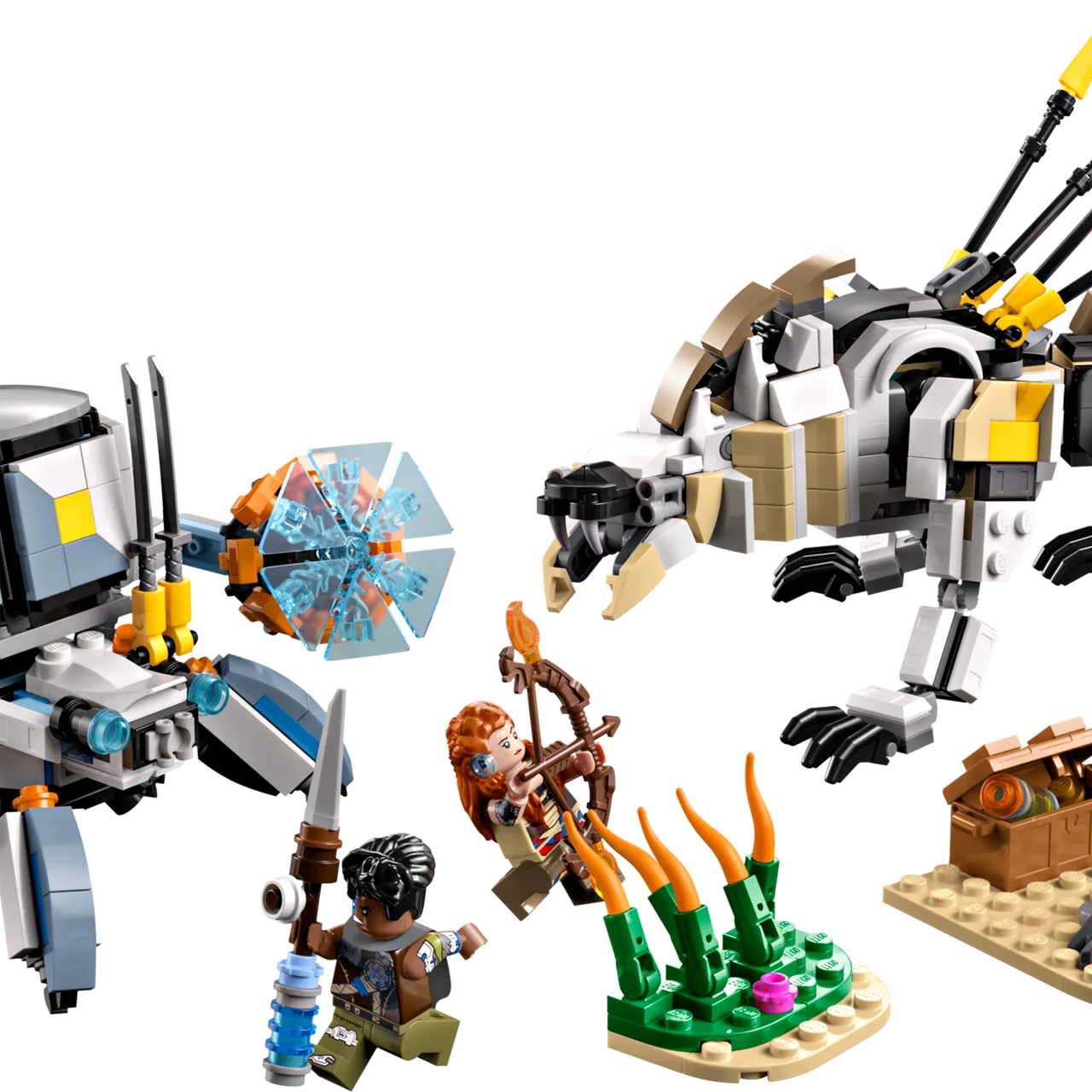 Aloy & Varl vs. Shell-Walker & Sawtooth