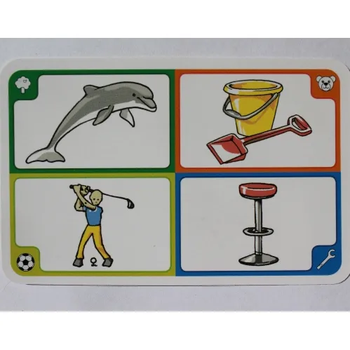 Game Card, Creationary, 101 Dolphin