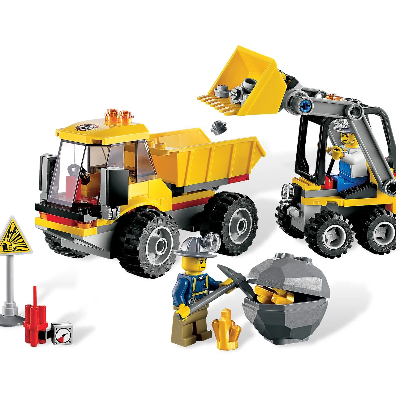 Loader and Dump Truck