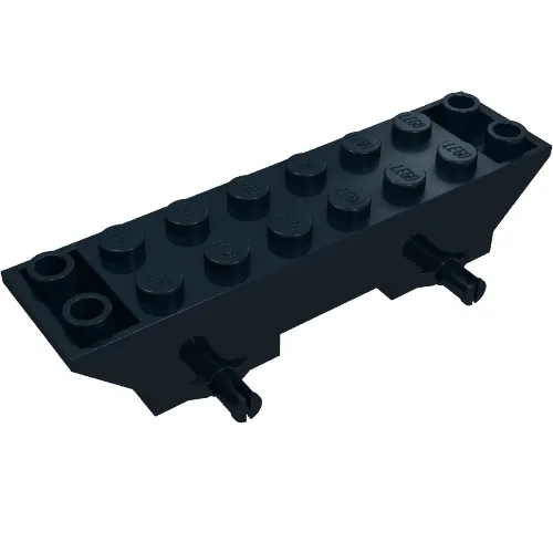 Vehicle Base 2 x 8 x 1 1/3, Inverted Slope Double