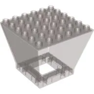 Duplo Airport Tower Glass Enclosure with Window Frame Print