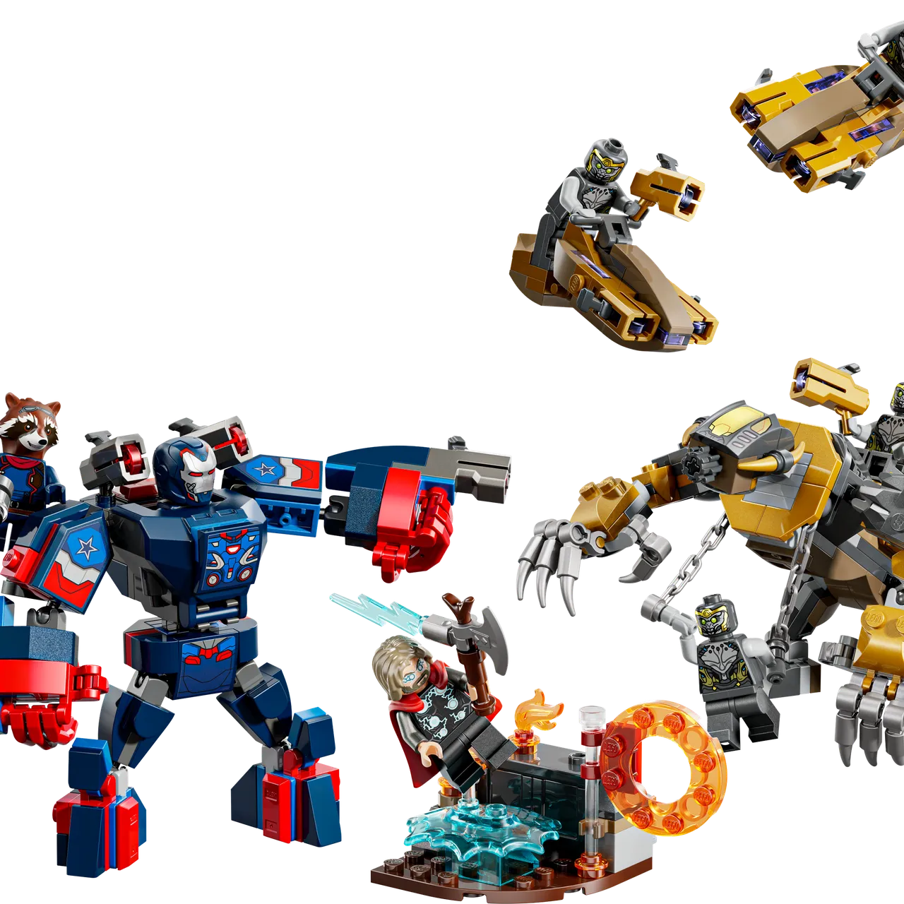 Avengers: Endgame Thor vs. Chitauri