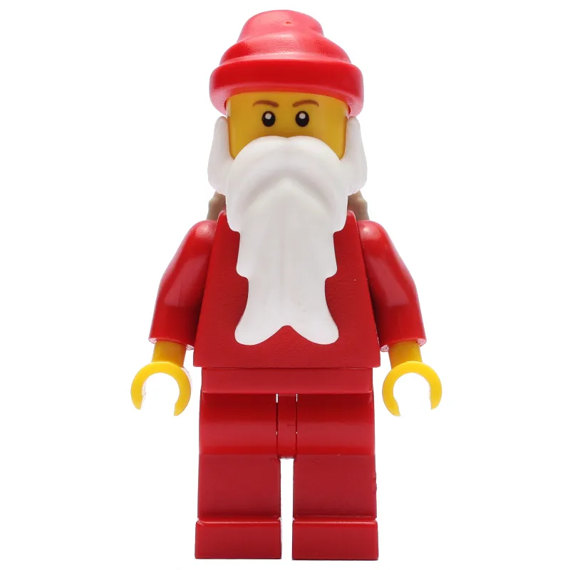 Santa, Plain Red with Backpack