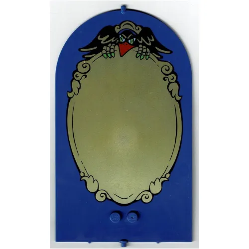 Belville, Wall, Door 1 x 10 x 12 Arched Swivel with Mirror Print