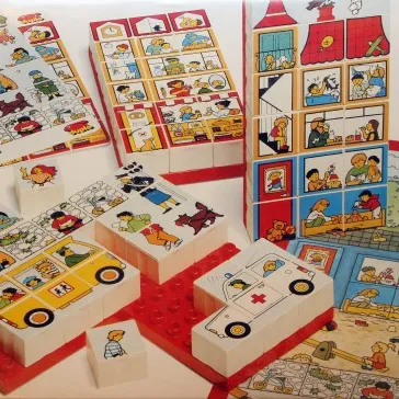 Mosaic Set - Town Scene