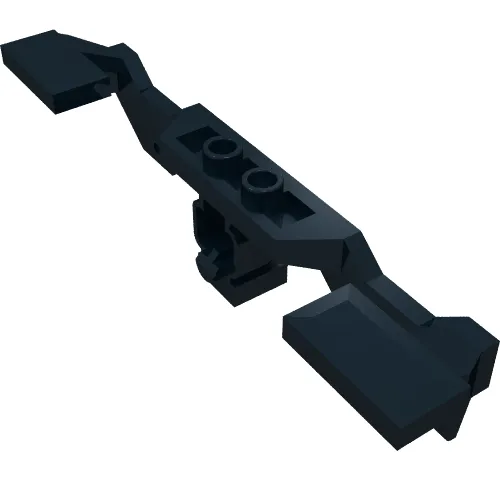 Train Motor Decorative Side 10 x 2 x 2 with Closed Hub Points (for 9V Train Motor)