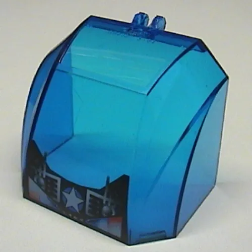 Windscreen 4 x 6 x 4 Canopy with Hinge and White Star and Vents Print