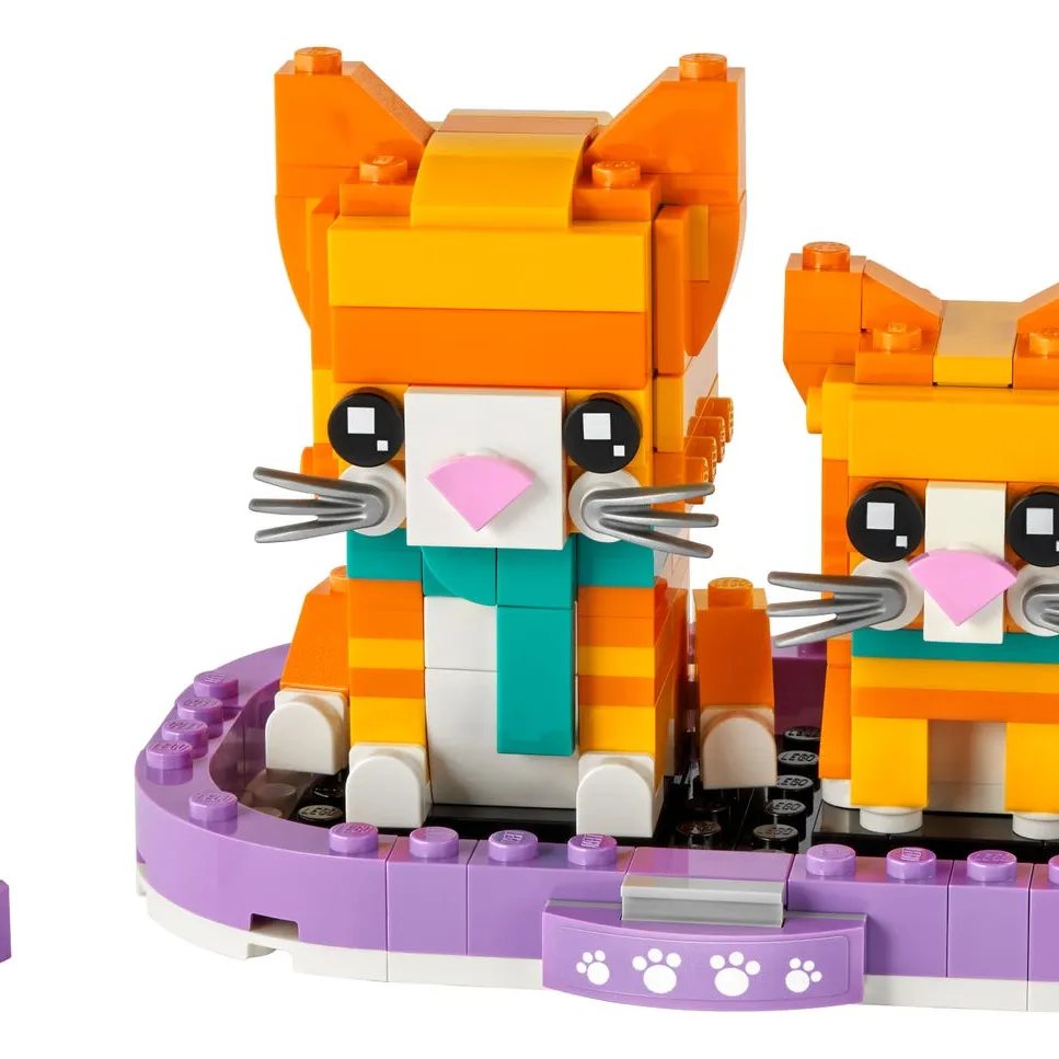 Ginger Tabby and Kitten