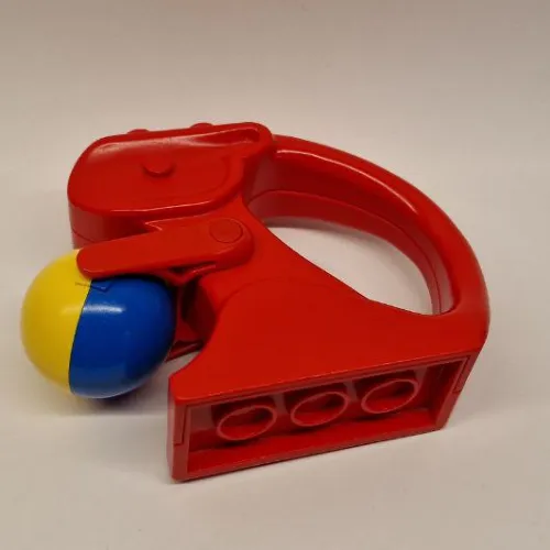 Duplo Rattle Squirrel with Yellow and Blue Rotating Ball
