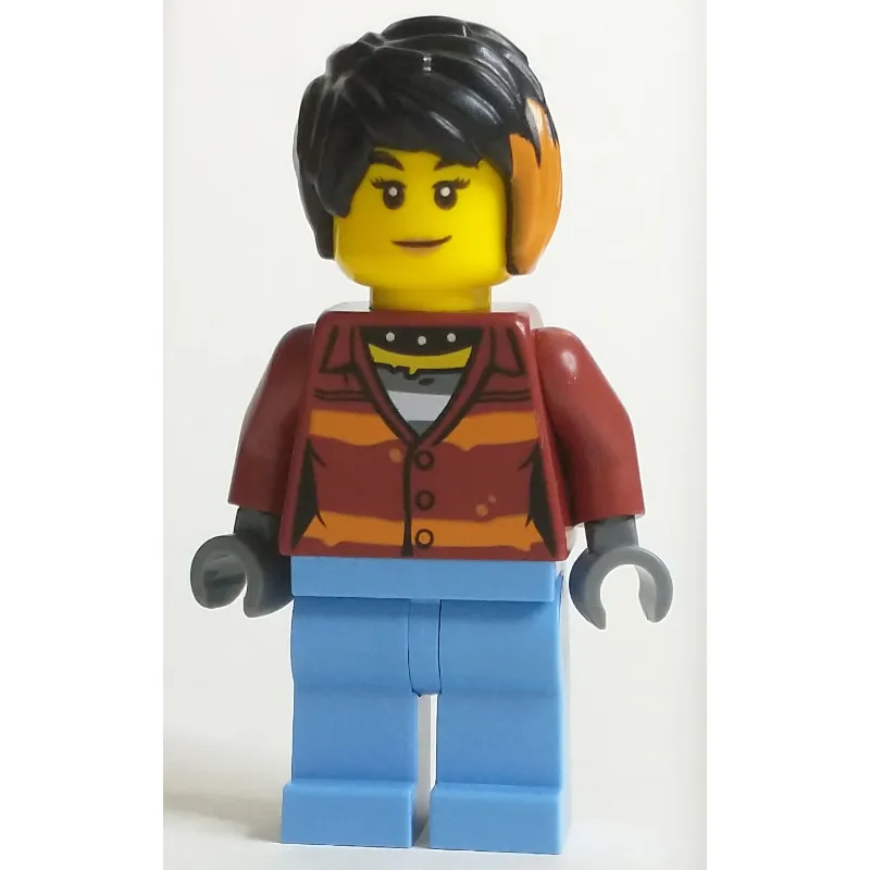 Criminal, Daisy Kaboom, Medium Blue Legs